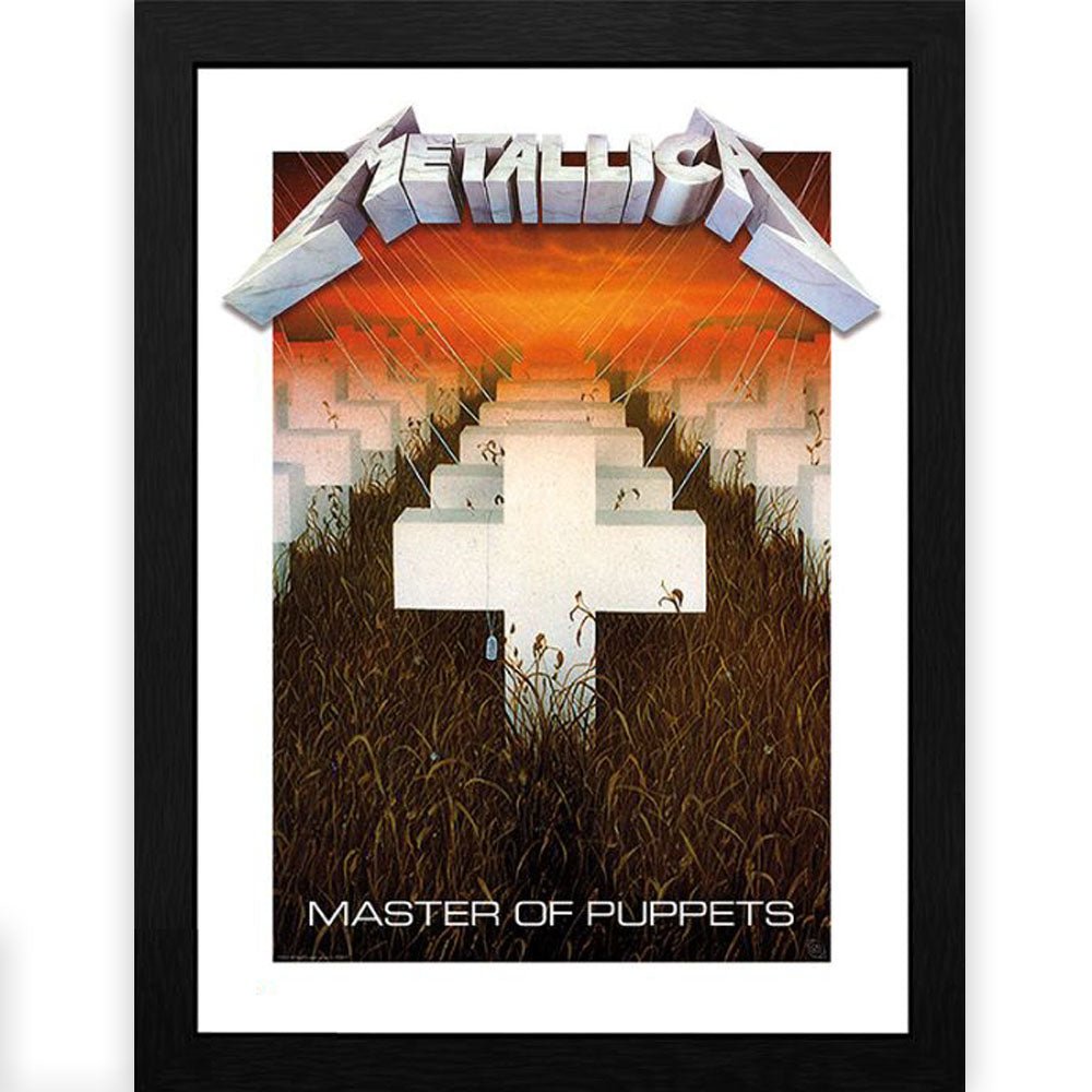 METALLICA メタリカ - Master of Puppets / インテリア額 - PGS
